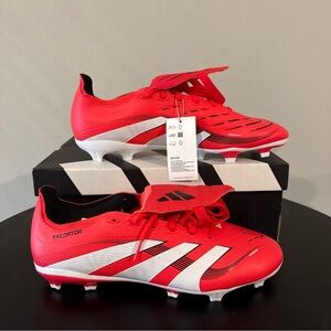 Adidas Predator Lucid Red Adult Soccer Cleats - M11 W12